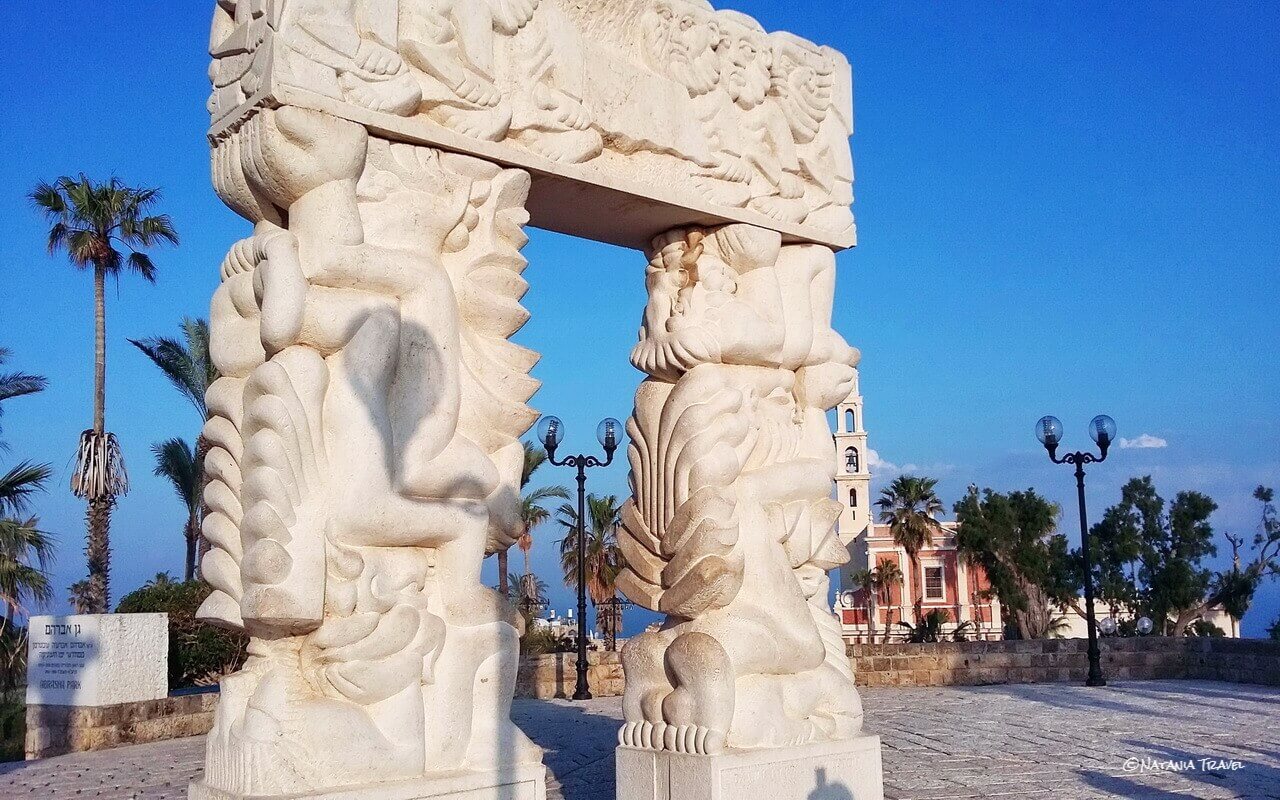 The Gateway sculpture, Jaffa, JAFA