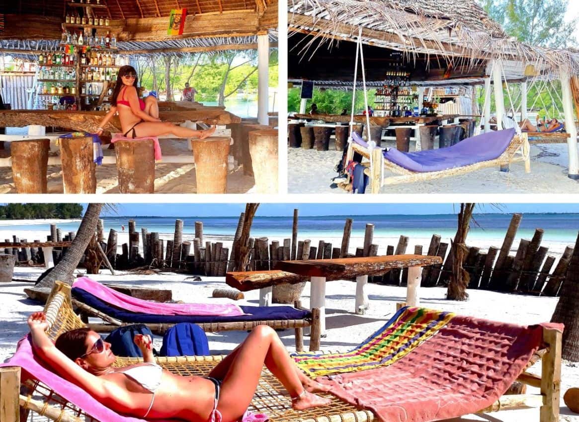 Zanzibar, cool Kae Beach Bar