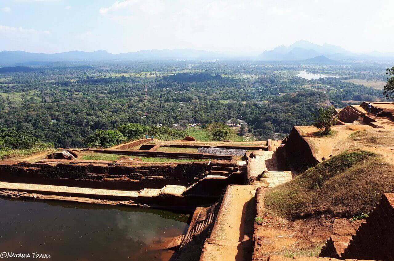 Ruins of the Palace, Sigiriya rock