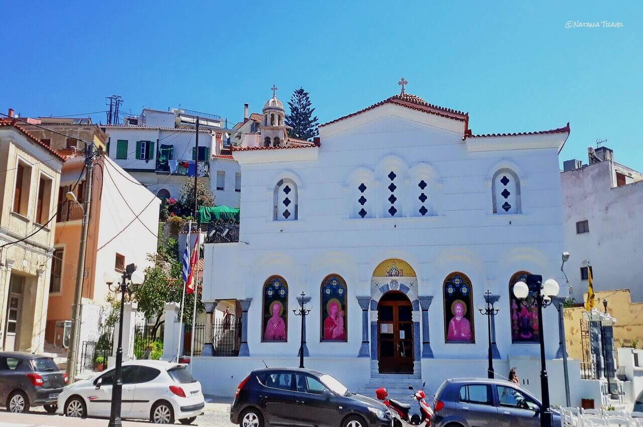 The church Agios Nikolaos, Vathy