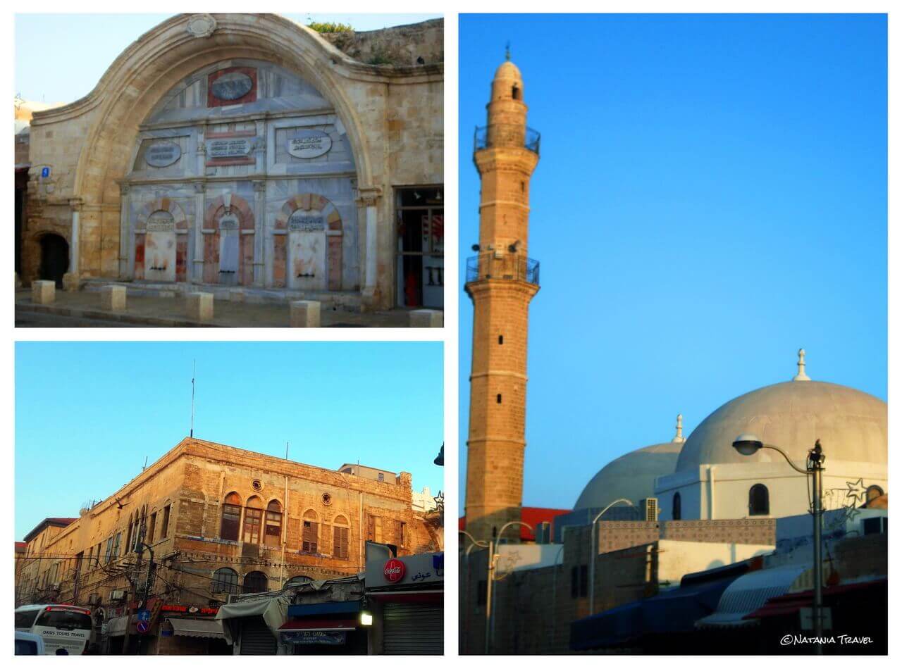 Jaffa old town, Sabil Abu Nabbut and Mahmoudia Mosque