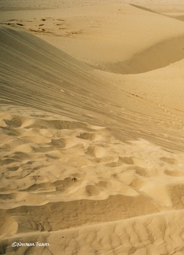 Sand in Sahara Desert