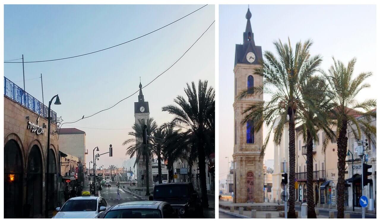 Clock square and clock tower, Jaffa, Jafa