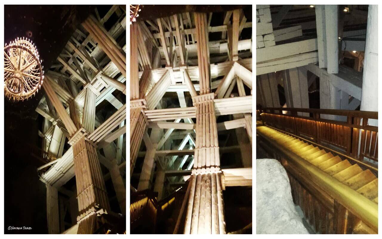 Wooden Construction in Wieliczka Salt Mine