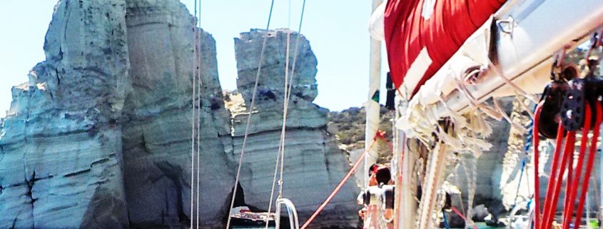 Sailing Around Milos Kleftiko Jedrenje