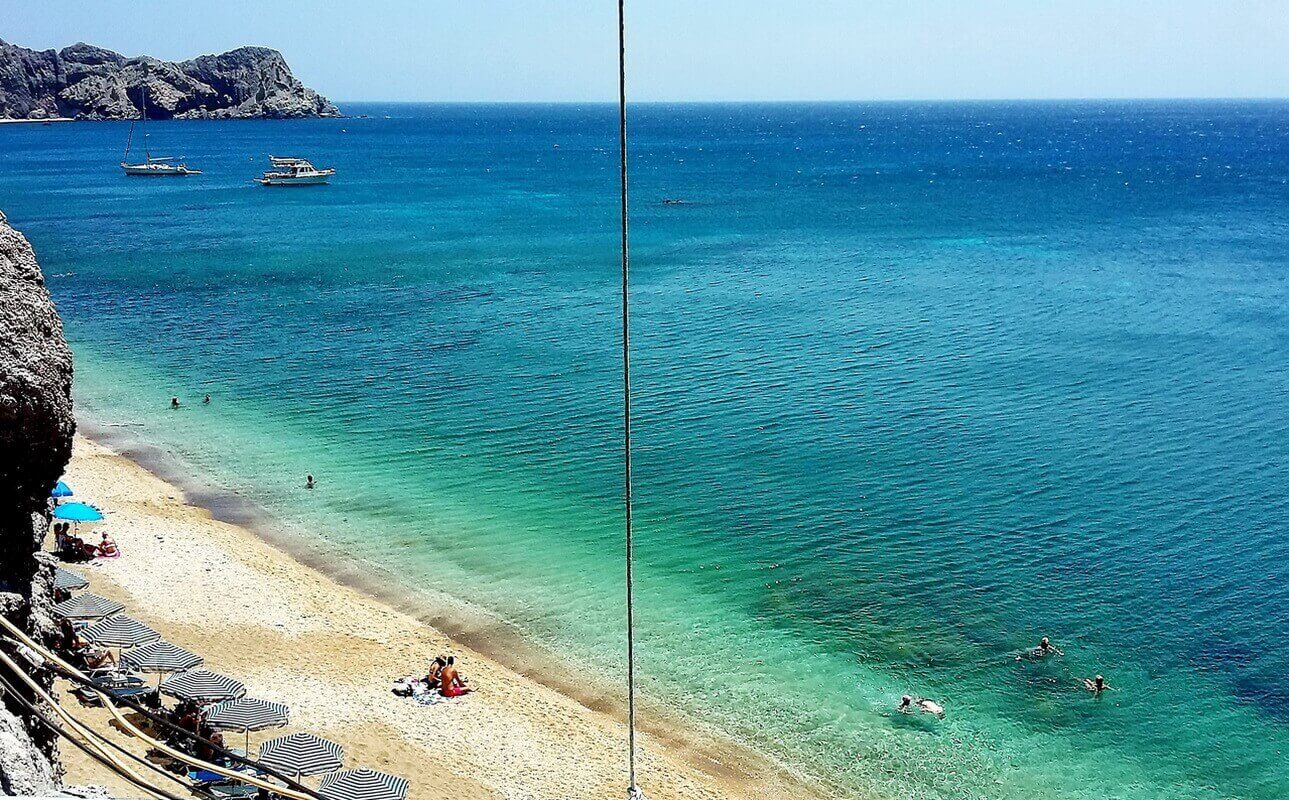 Deep blue, Paliochori beach