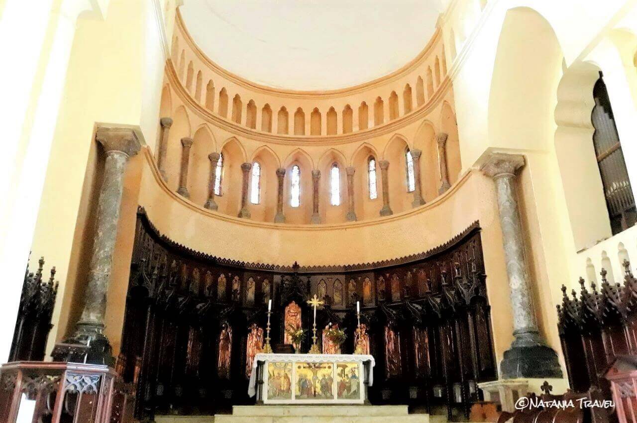 An altar in the Anglican Christ Cathedral, Stone Town