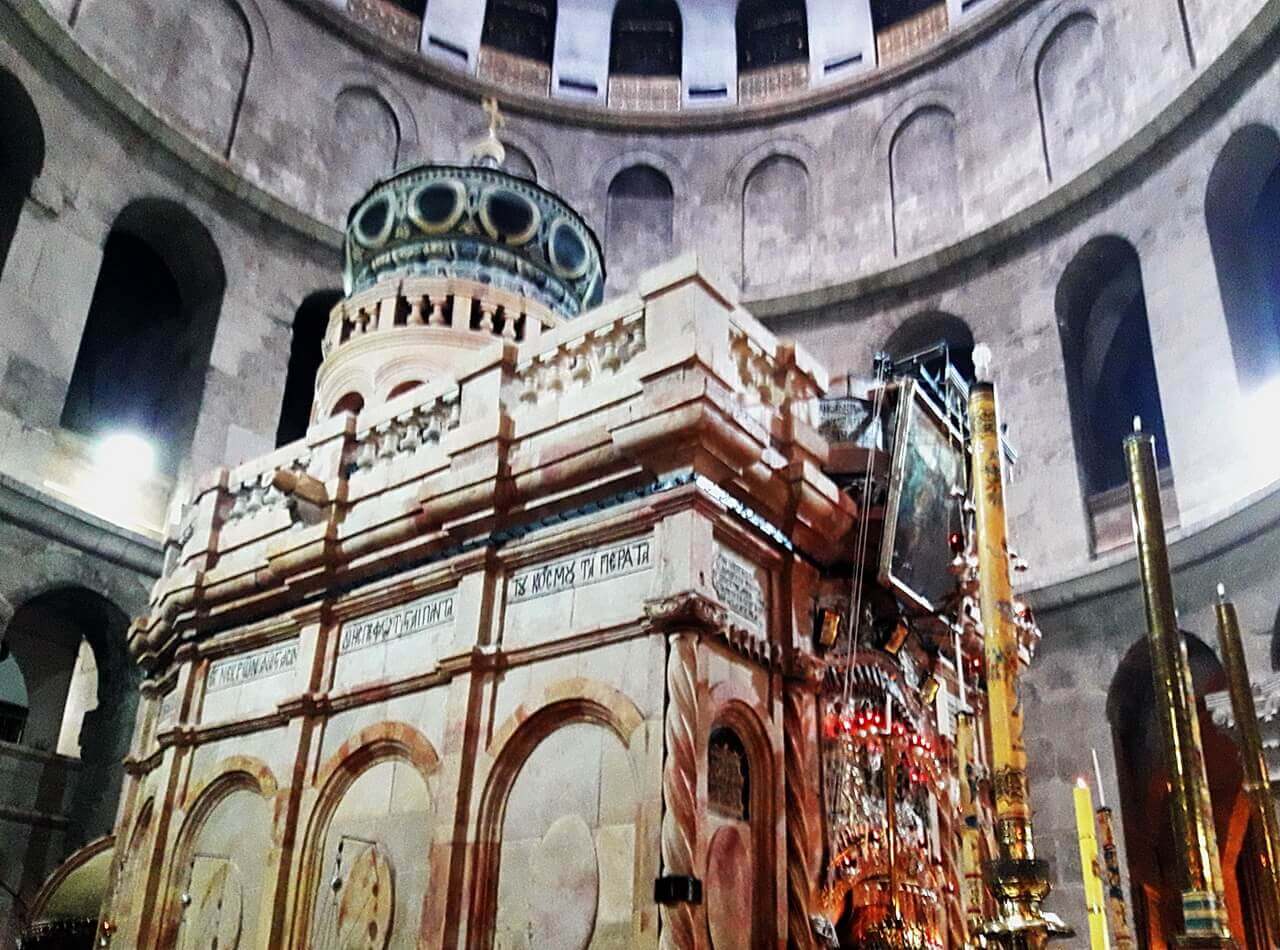 the Aedicule the Church of the Holy Sepulchre