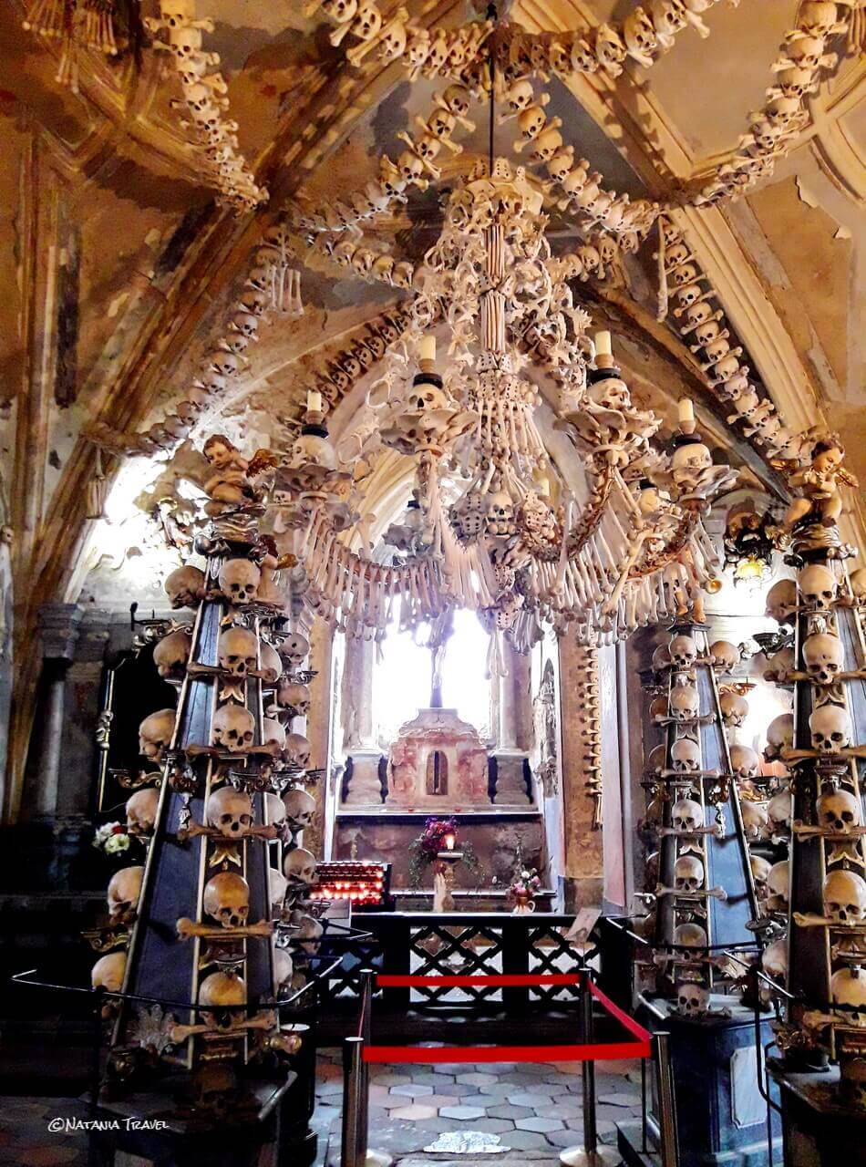 The interior in Church bones