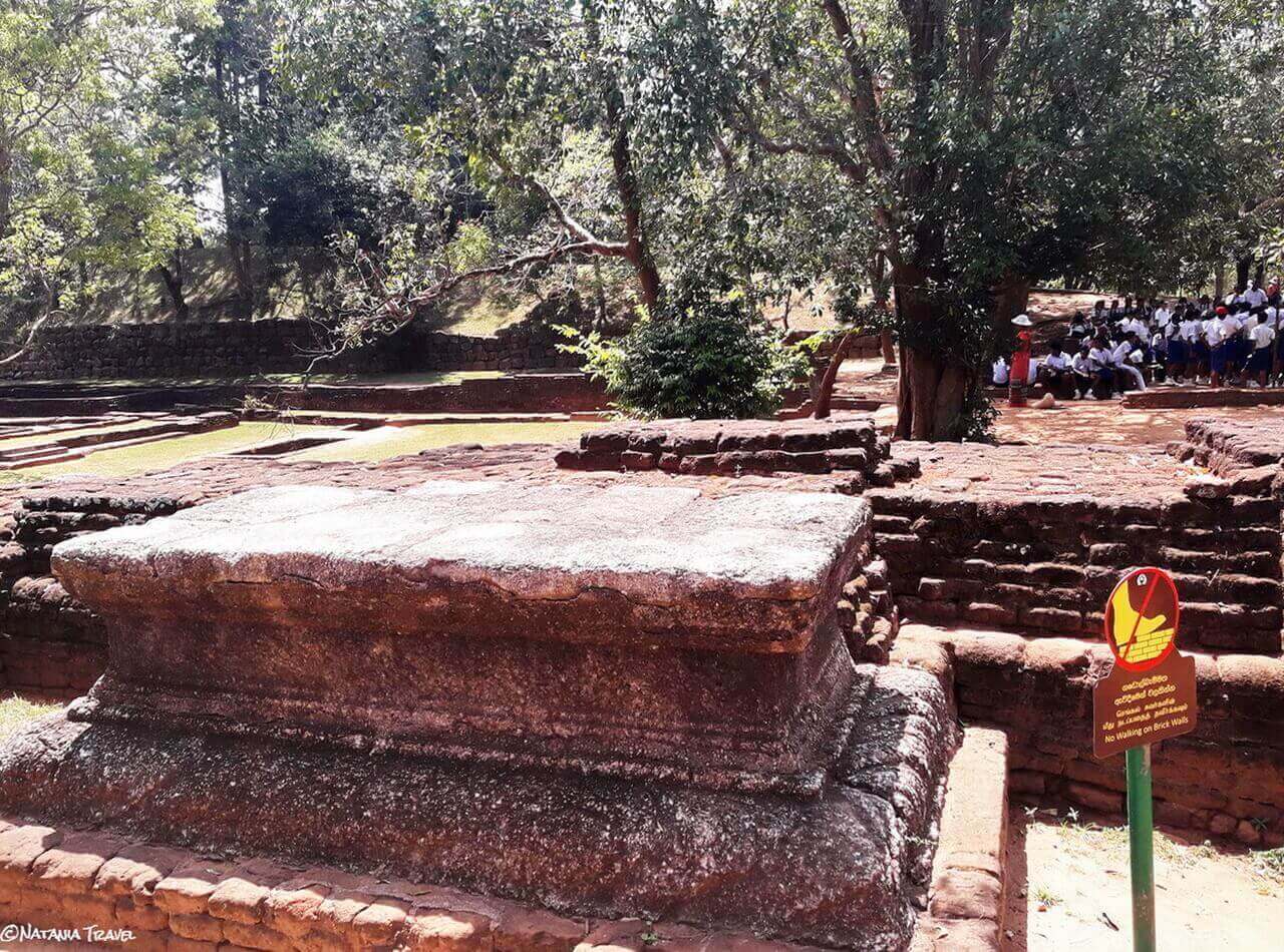 Sigiriya remains