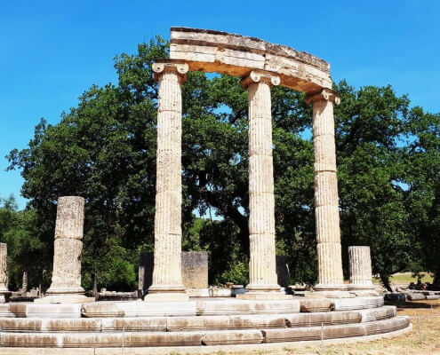 Ancient Olympia, The Philippeion temple