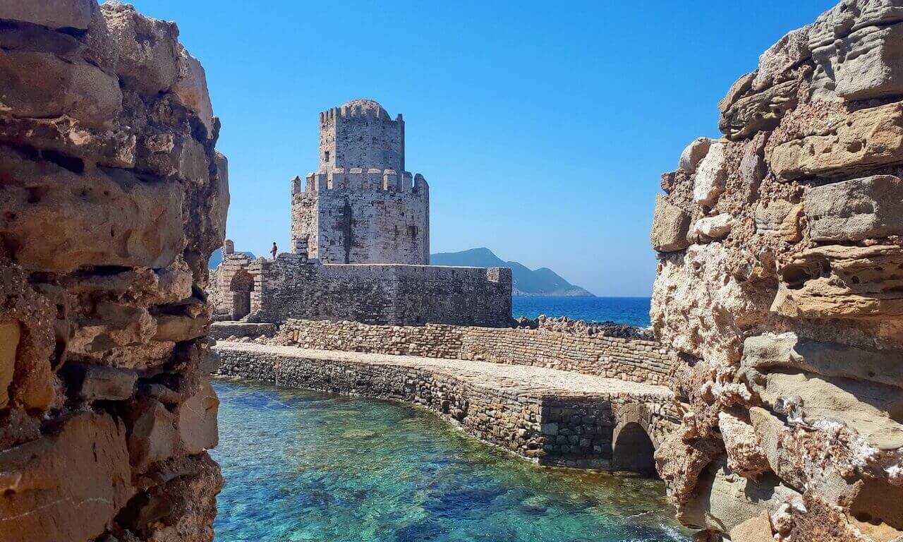Bourzi fortress, Methoni castle, Peloponesse