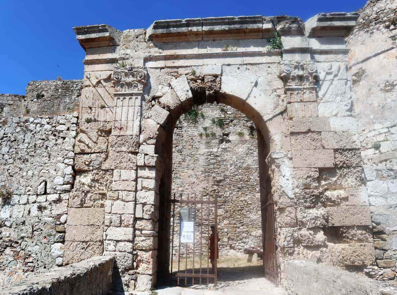 Entrance gate of the Methoni Castle