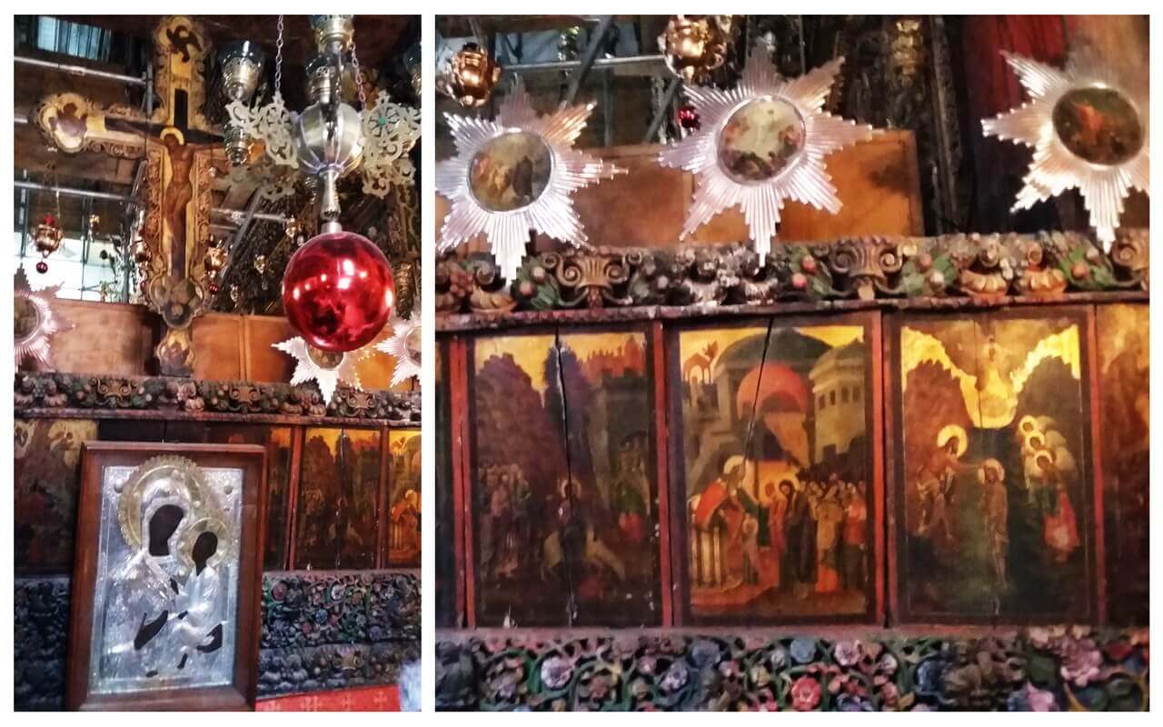 Inside the Church of the Nativity, Bethlehem