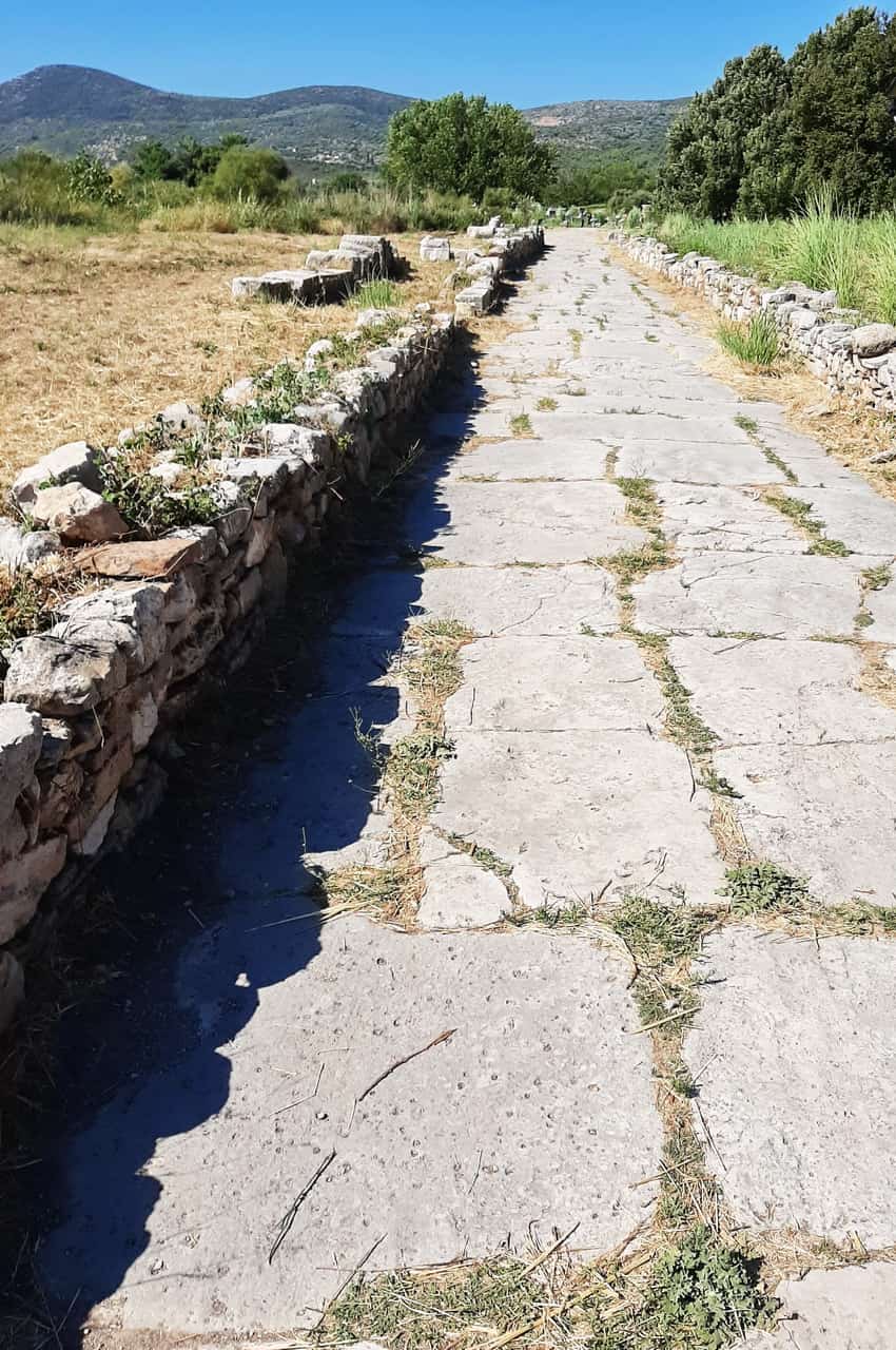 Samos, Sacred road, Heraion sanctuary