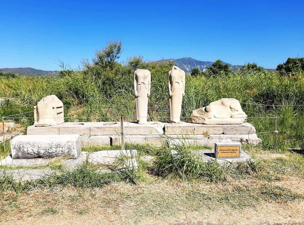Samos, Group of Geneleos, ancient Temple of Hera