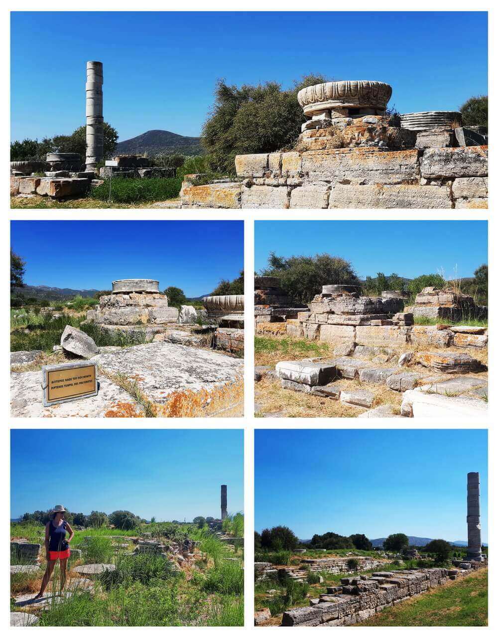 Temple of Hera Heraion Sanctuary Samos