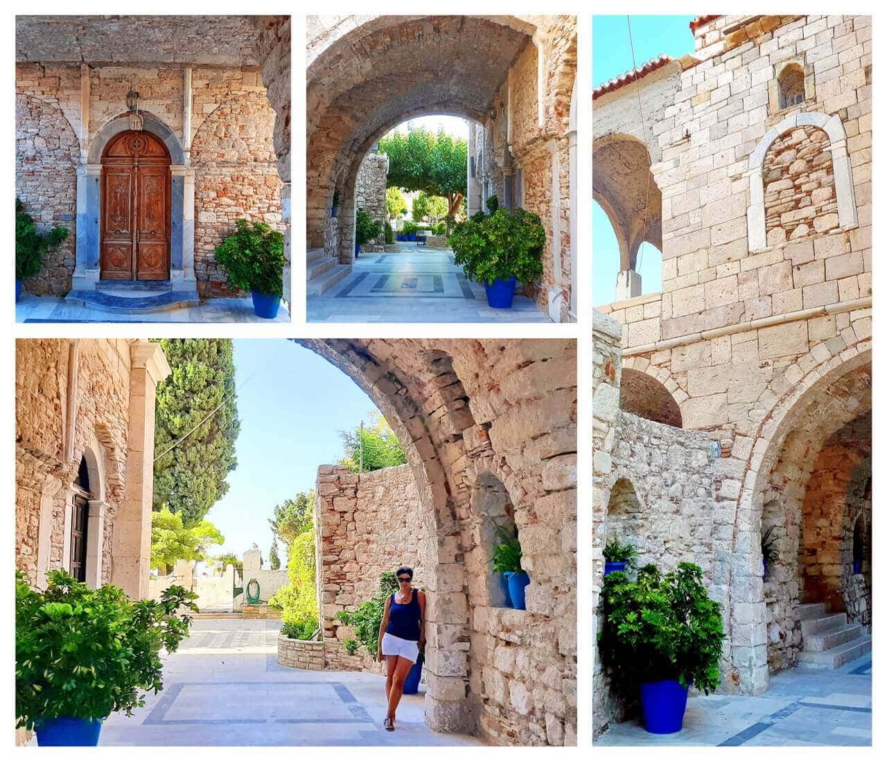 Samos,The Church of Metamorfosis, Logoghetis castle, Pythagorion
