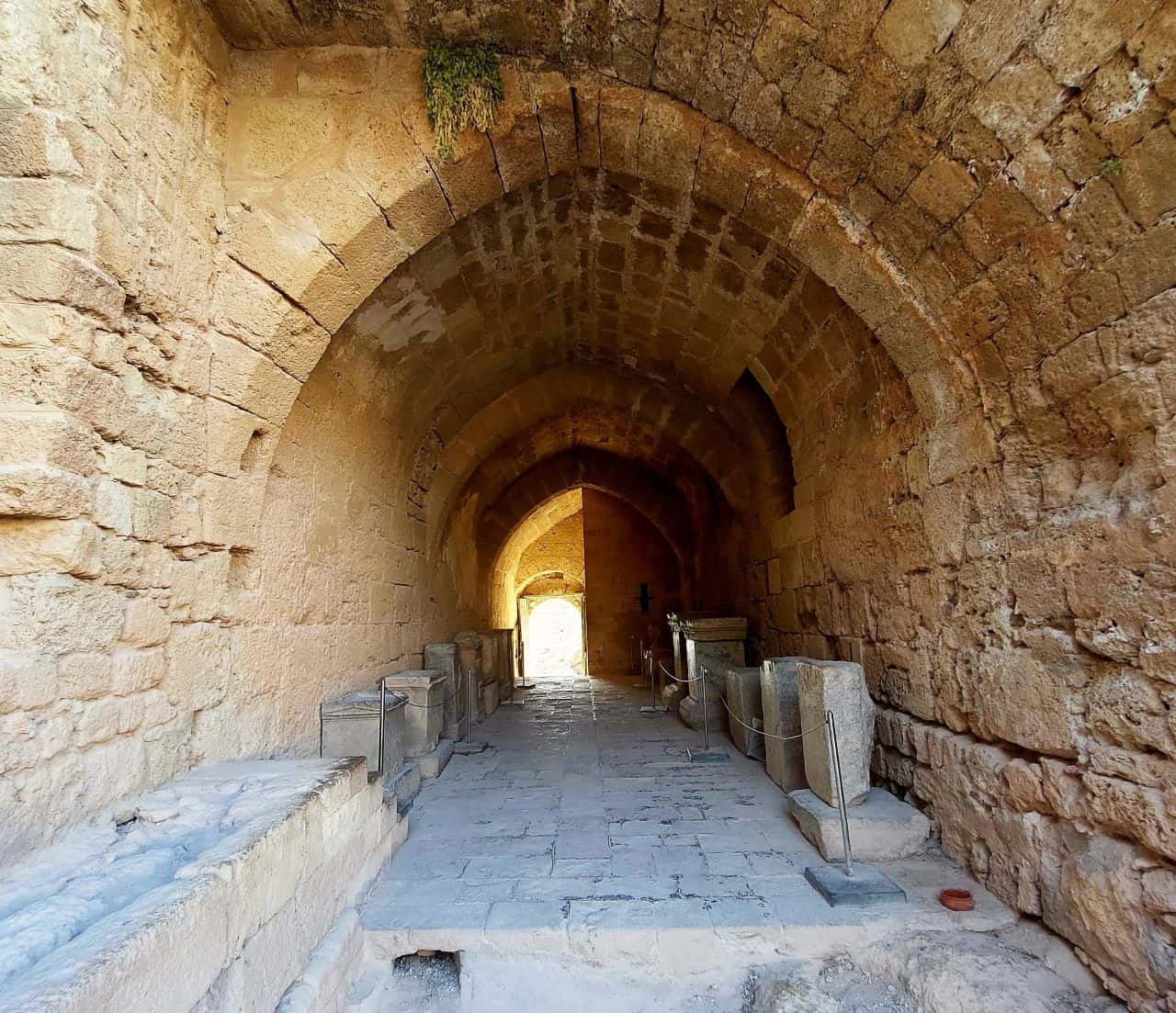 Rhodes Lindos Entrance to Acropolis