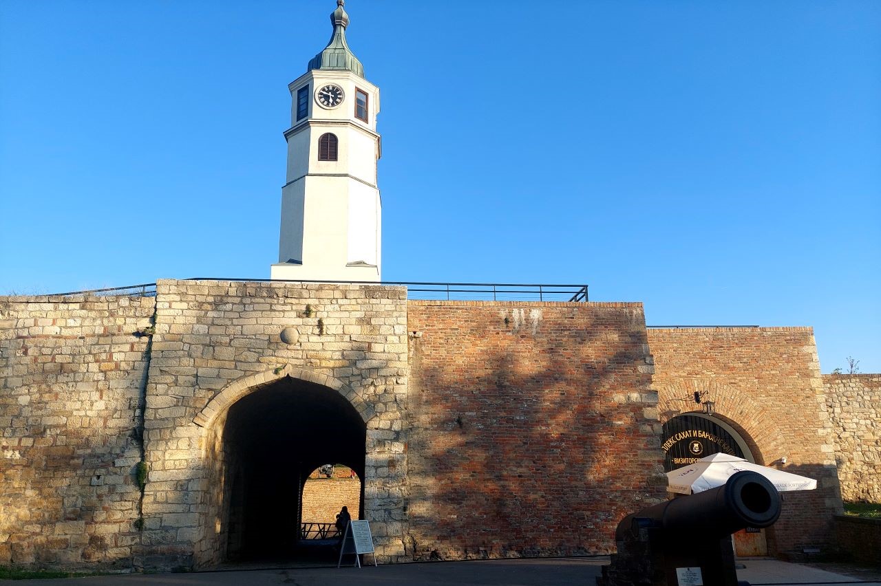 Sahat Tower Belgrade Fortress
