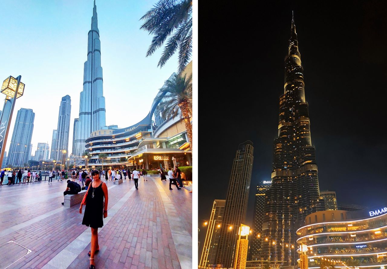 Dubai Mall and Burj Al Khalifa
