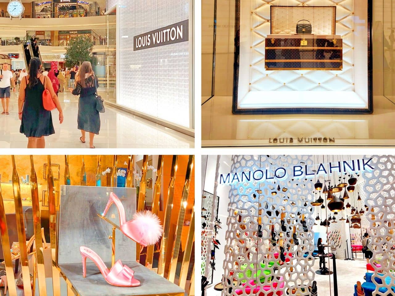 Luxury Brands in the Dubai Mall