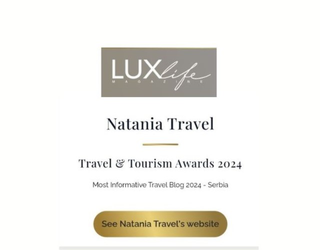 Natania Travel Lux Life Travel Awards 2024