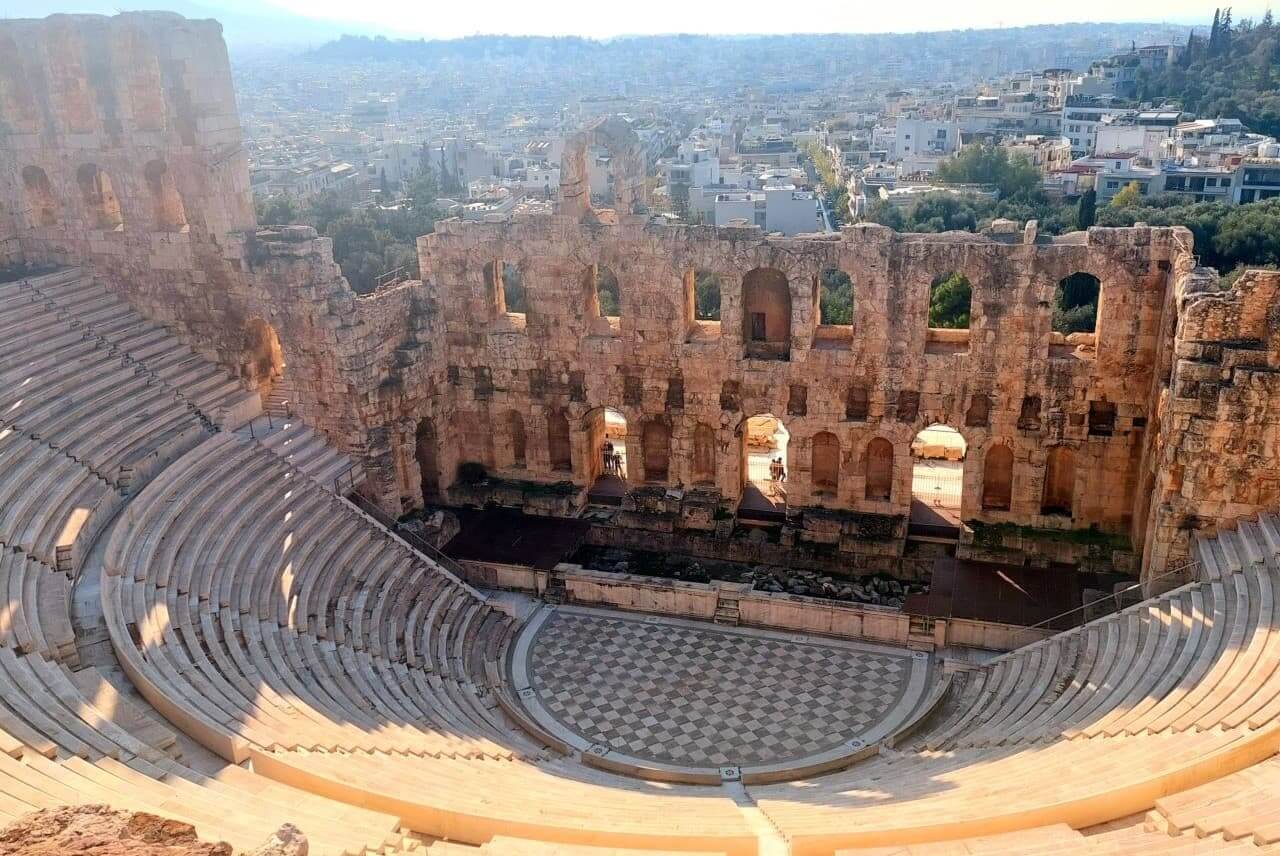 The Odeon of Herodes Atticus, Acropolis of Athens