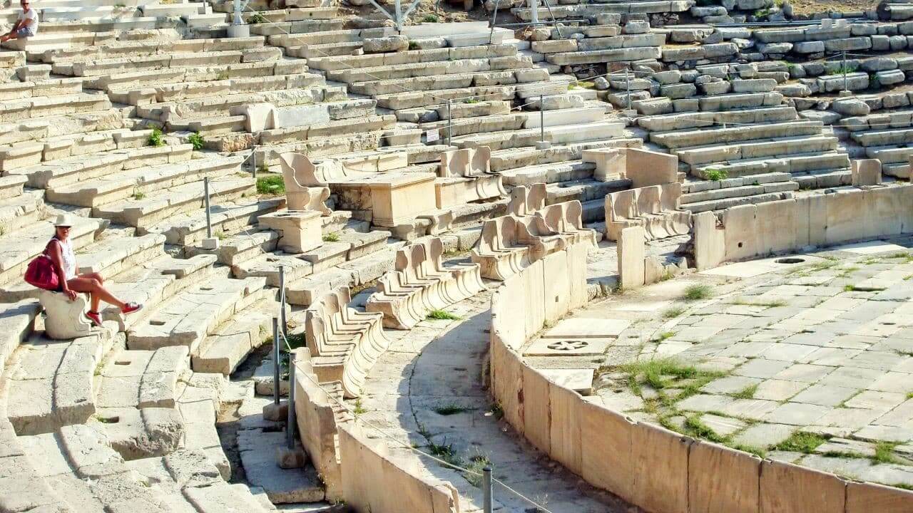 Athens Acropolis, Theatre of Dionysus
