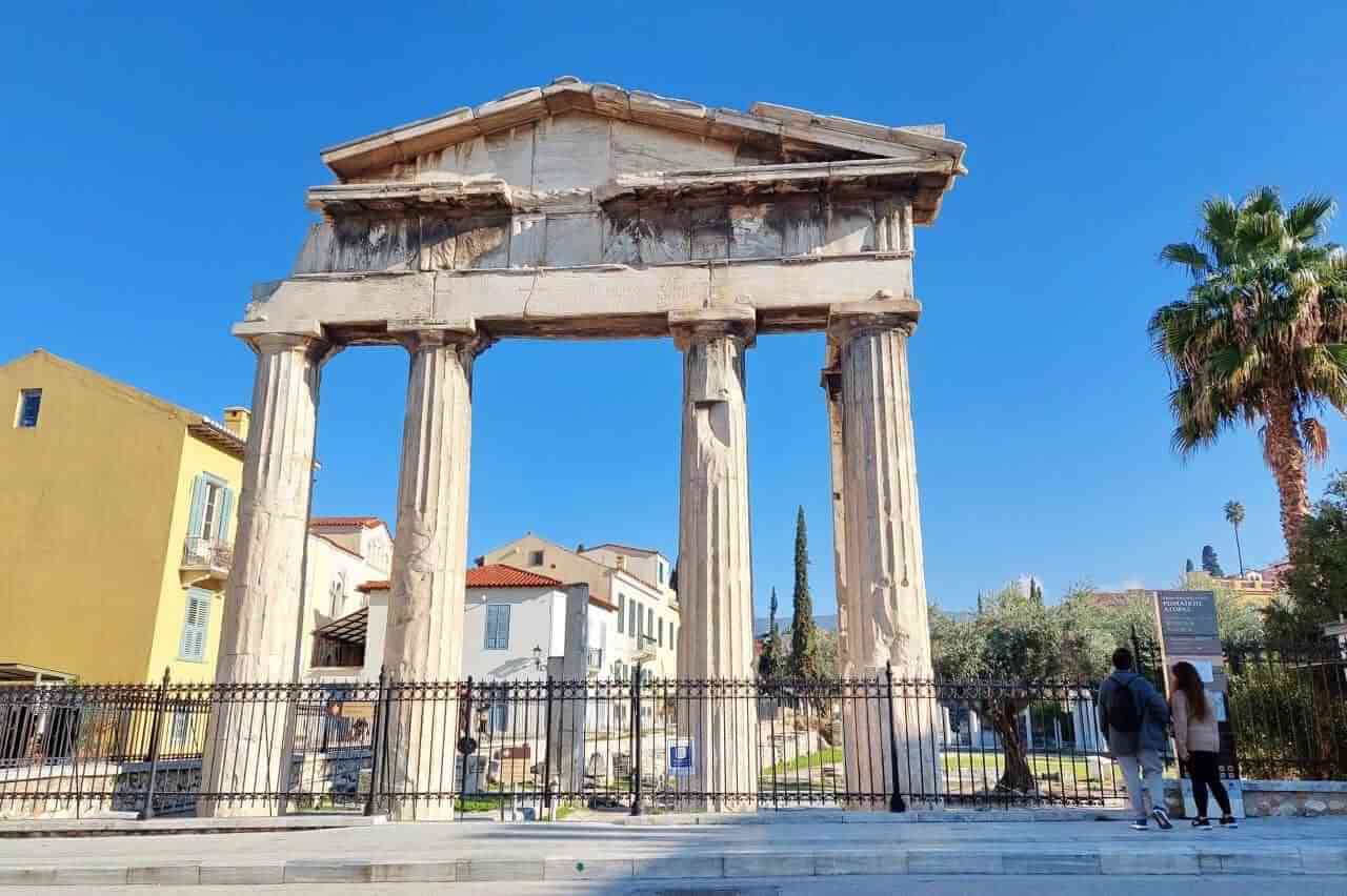 Athens, Roman Agora, The Gate of Athena Archegetis