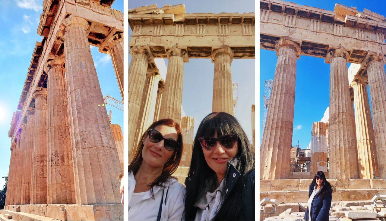 Athens Acropolis, Parthenon columns