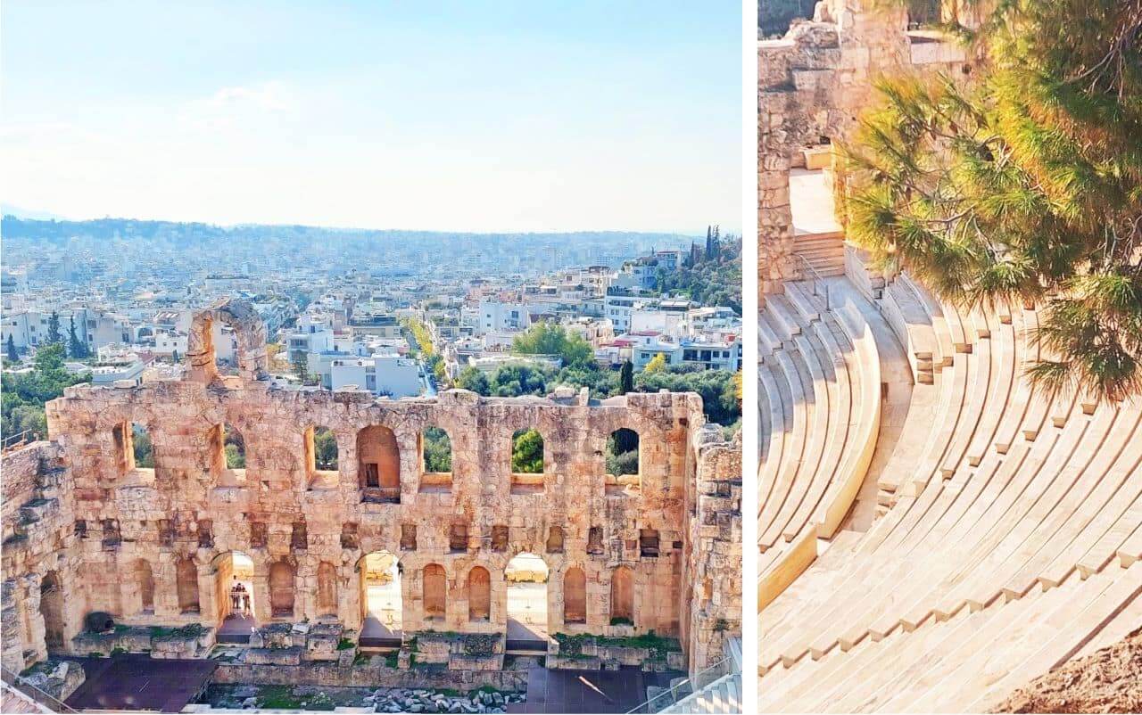 Athens Acropolis, the Theatre of Herod Atticus