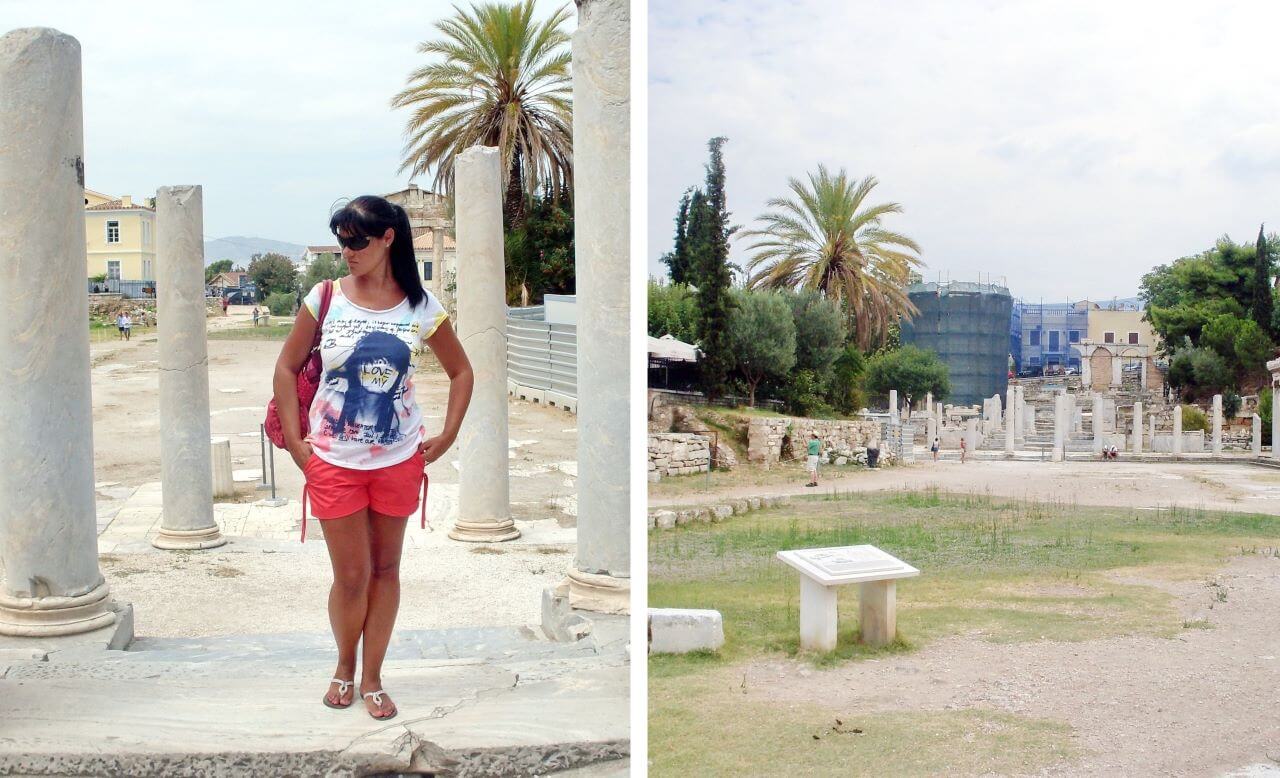 Athens, Eastern ent0rance of the Roman Agora, August 2015