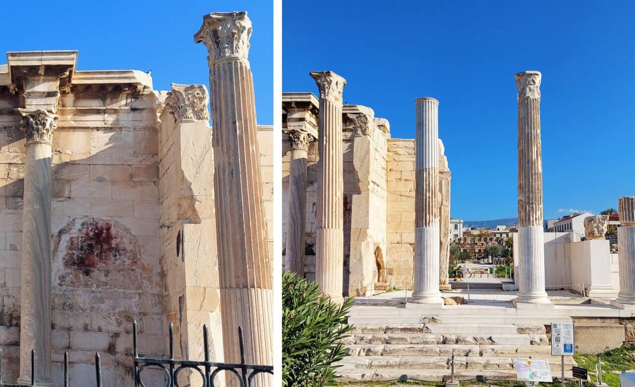 Athens, Entrance to Hadrian Library