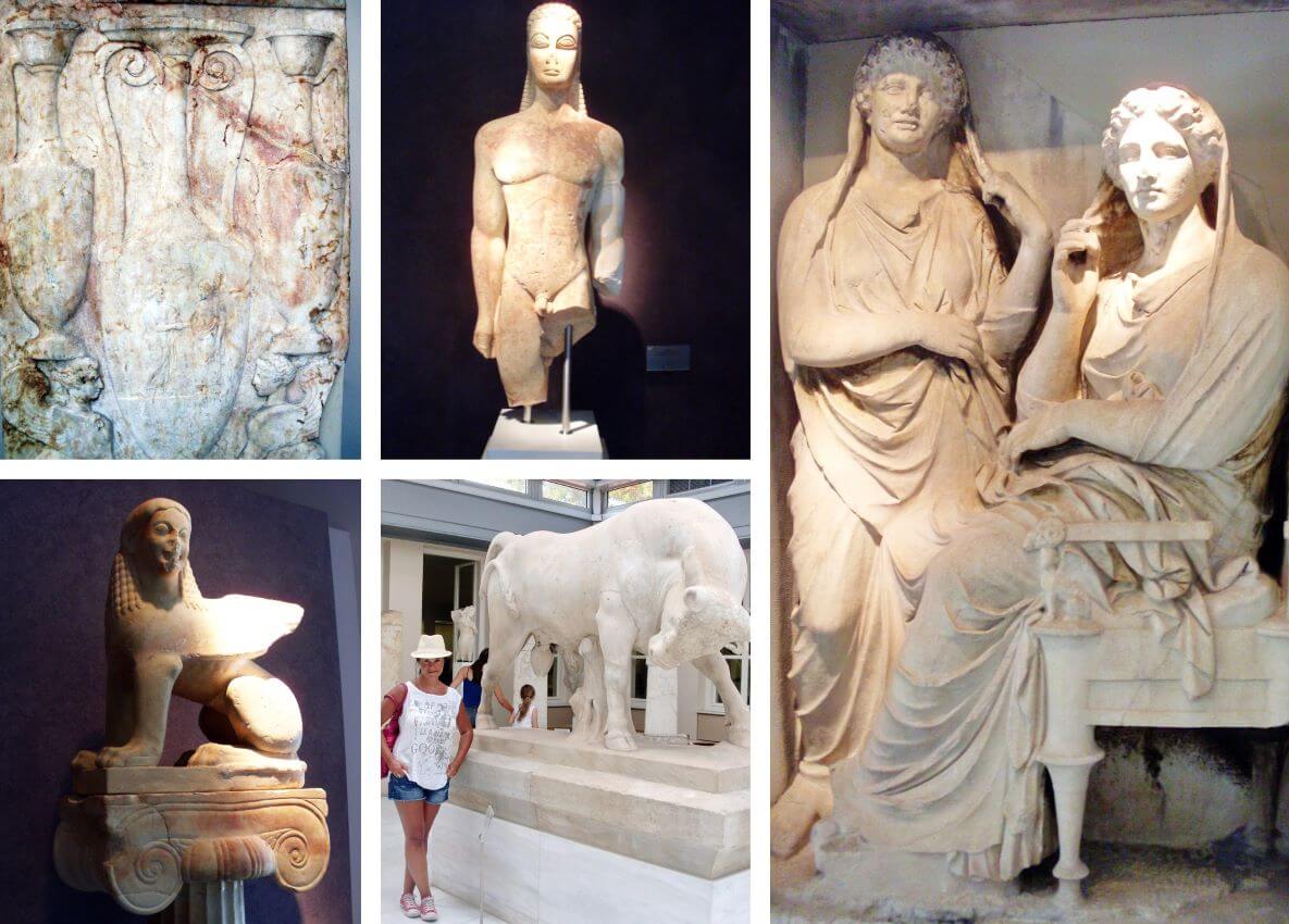Athens, Various statues in the Kerameikos Museum