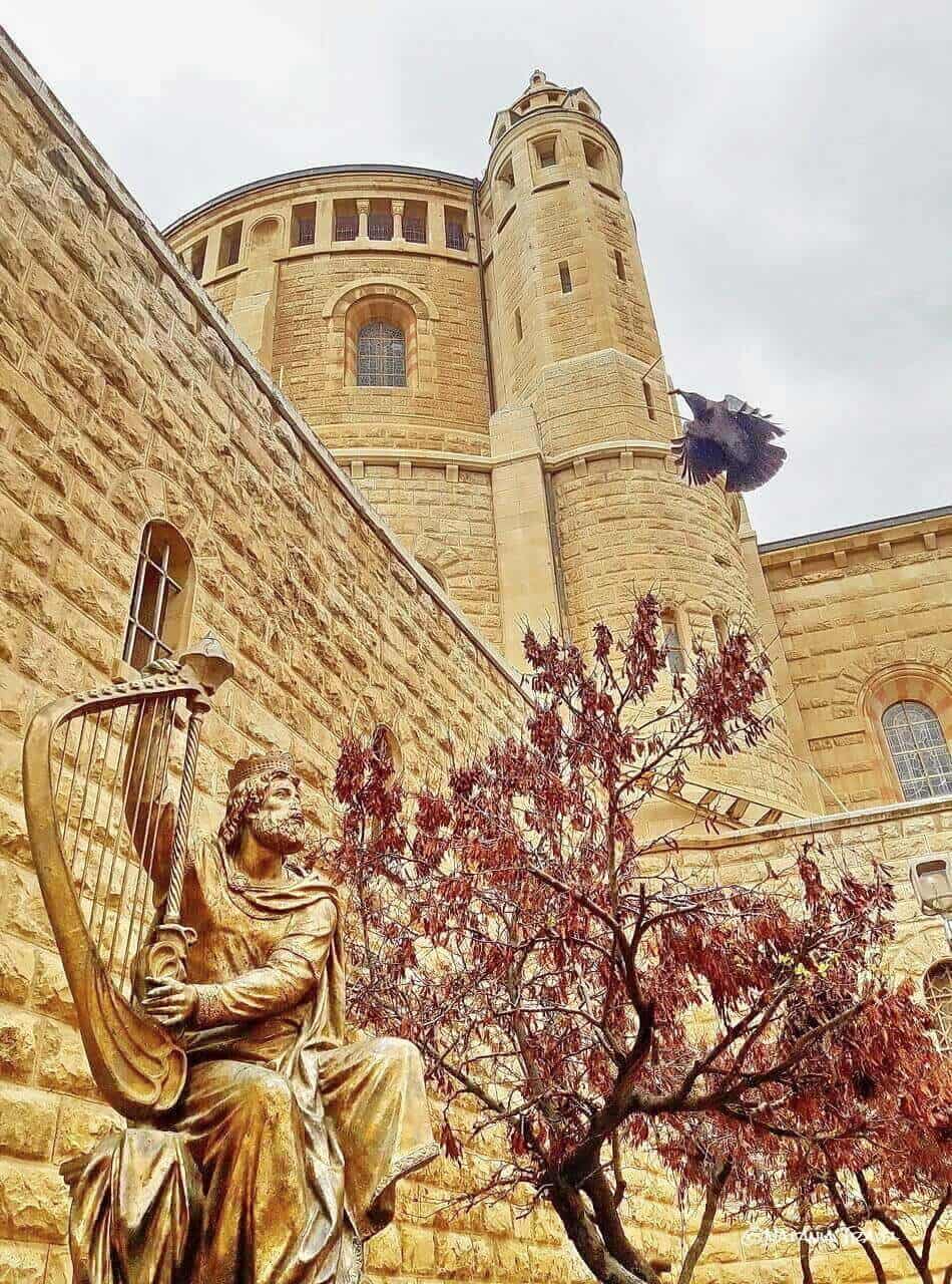 Jerusalem, Mount Zion, King David statue
