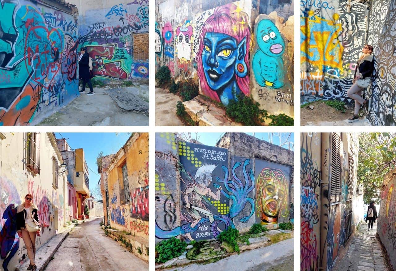 Athens, Anafiotika murals