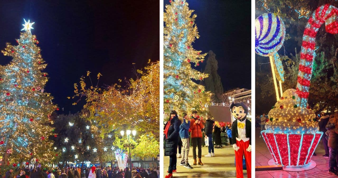 Athens, Syntagma Park for NY Eve 2025