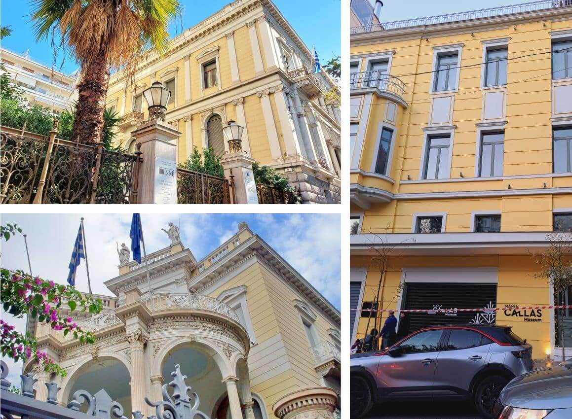 Athens, Numismatic Museum, Museum of the Cycladic Art, Maria Callas Museum