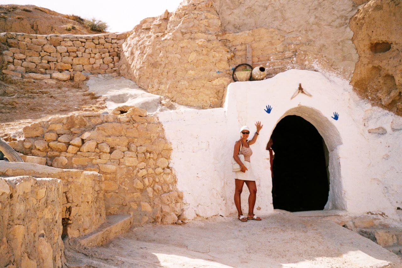 Matmata's underground house, Tunisia, Sahara