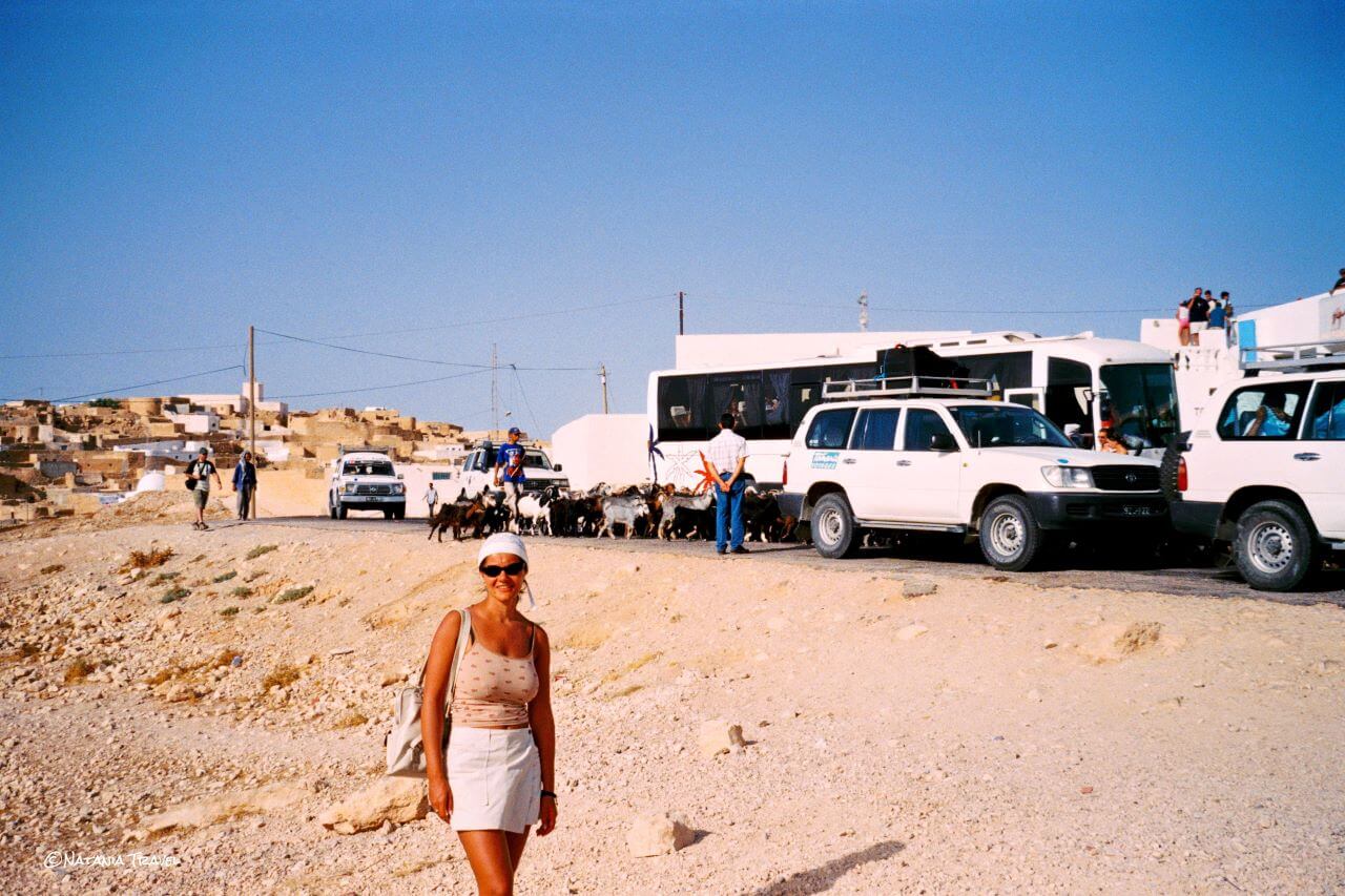 Somewhere in Sahara desert
