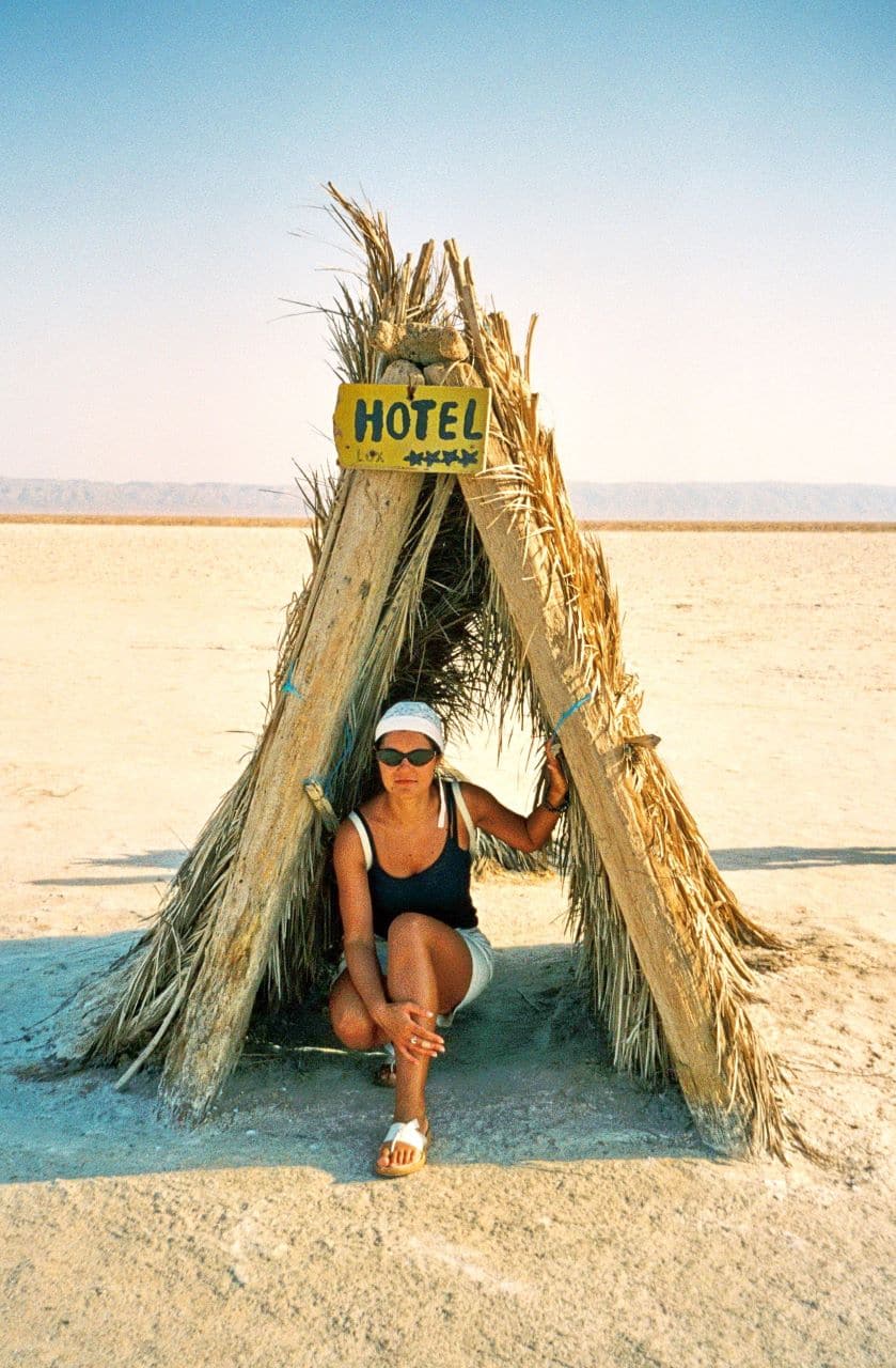 Sahara desert, Chott el Jerid Lake, Tunisia