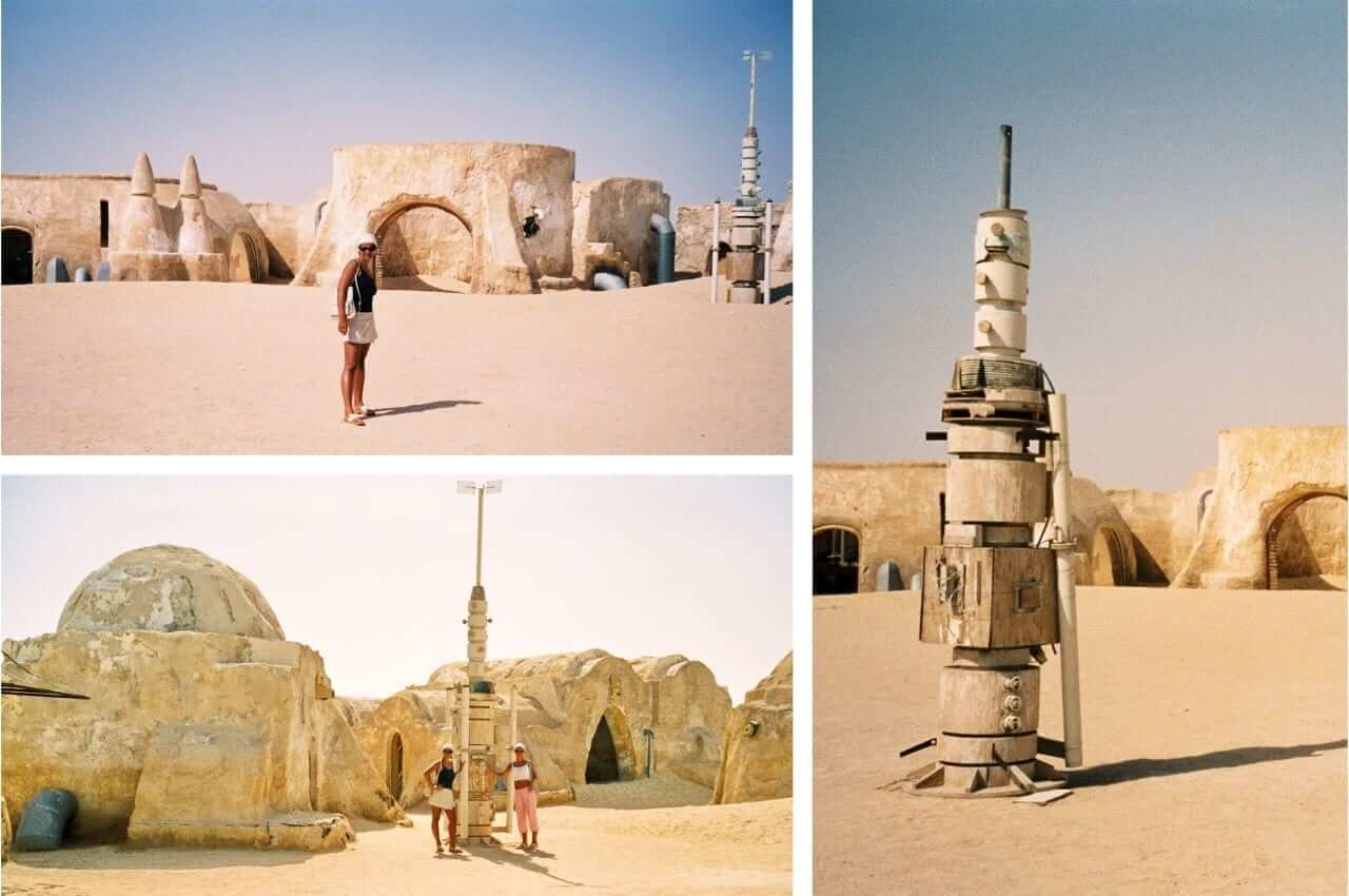 Mos Espa film set from Star Wars: Episode 1, Tunisia