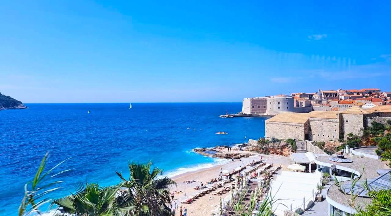 Dubrovnik, Banje Beach, Croatia