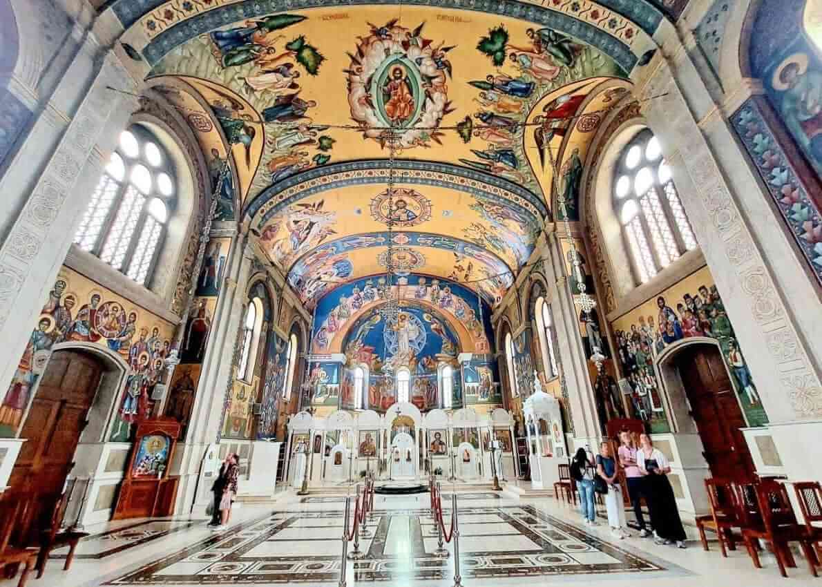 Trebinje, interior of the Church of the Holy Transfiguration of God