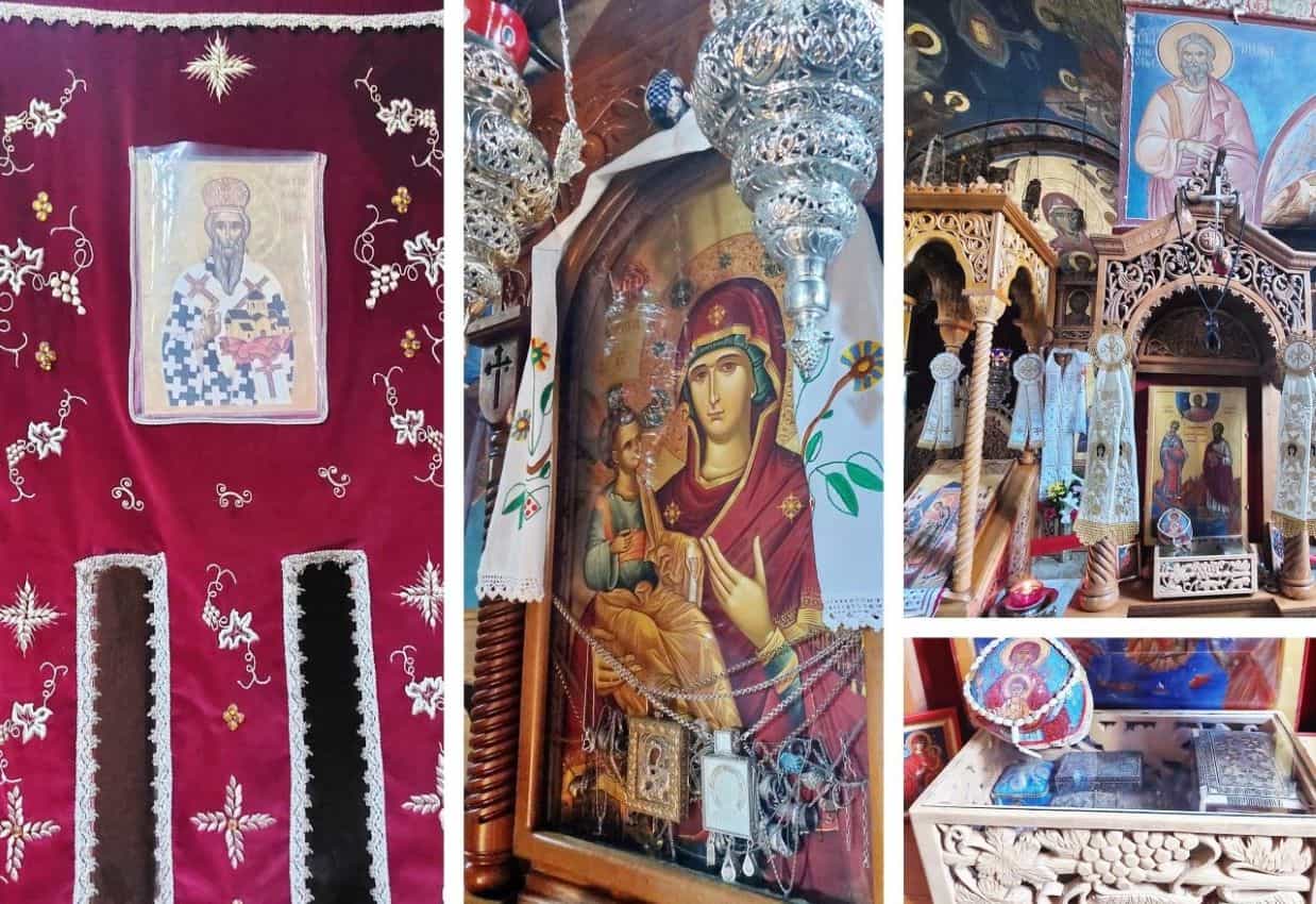 Trebinje, inside of the Monastery Tvrdoš