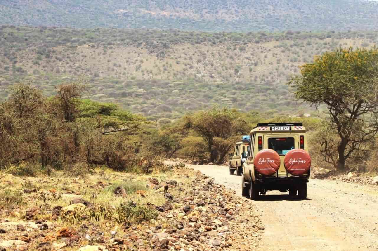SEKO Tours, safari in Tanzania road