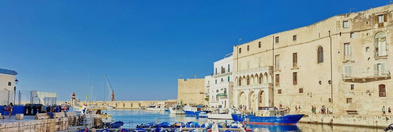 Monopoli Old Port, Puglia, Italy