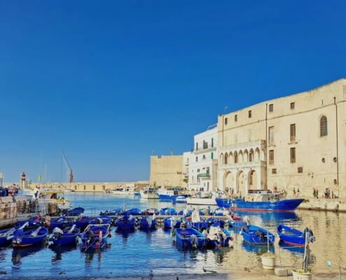 Monopoli Old Port, Puglia, Italy