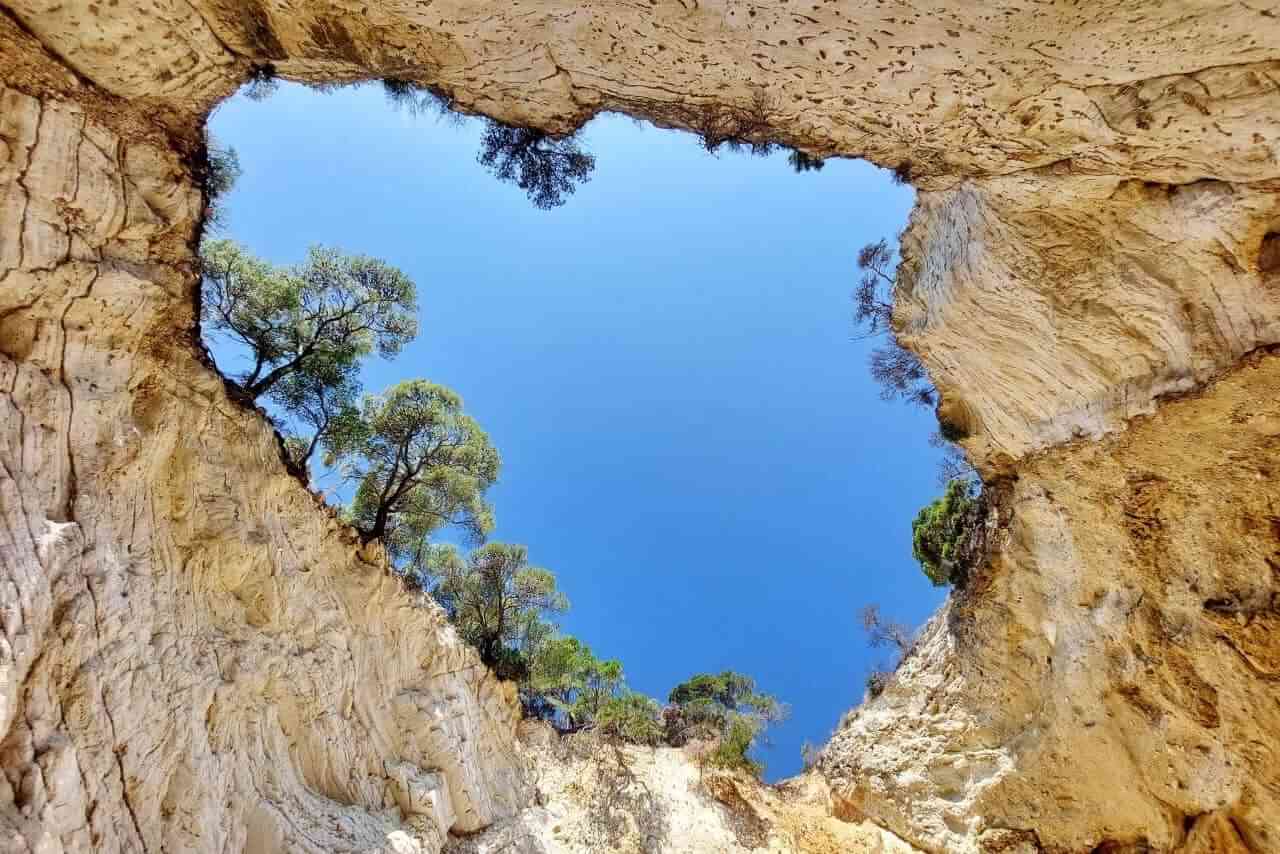 Vieste, Puglia, Gargano Caves, Grotta Sfondata